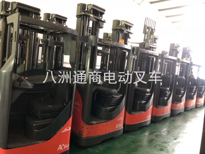 德國原裝進口二手林德電動叉車 (1)
