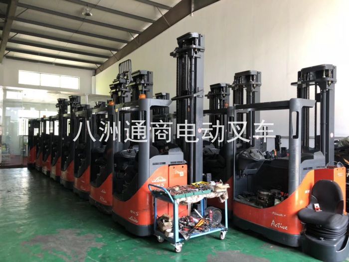 德國原裝進口二手林德電動叉車 (2)