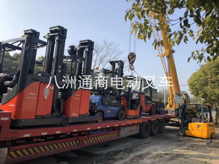 德國原裝進口二手林德電動叉車 (22)