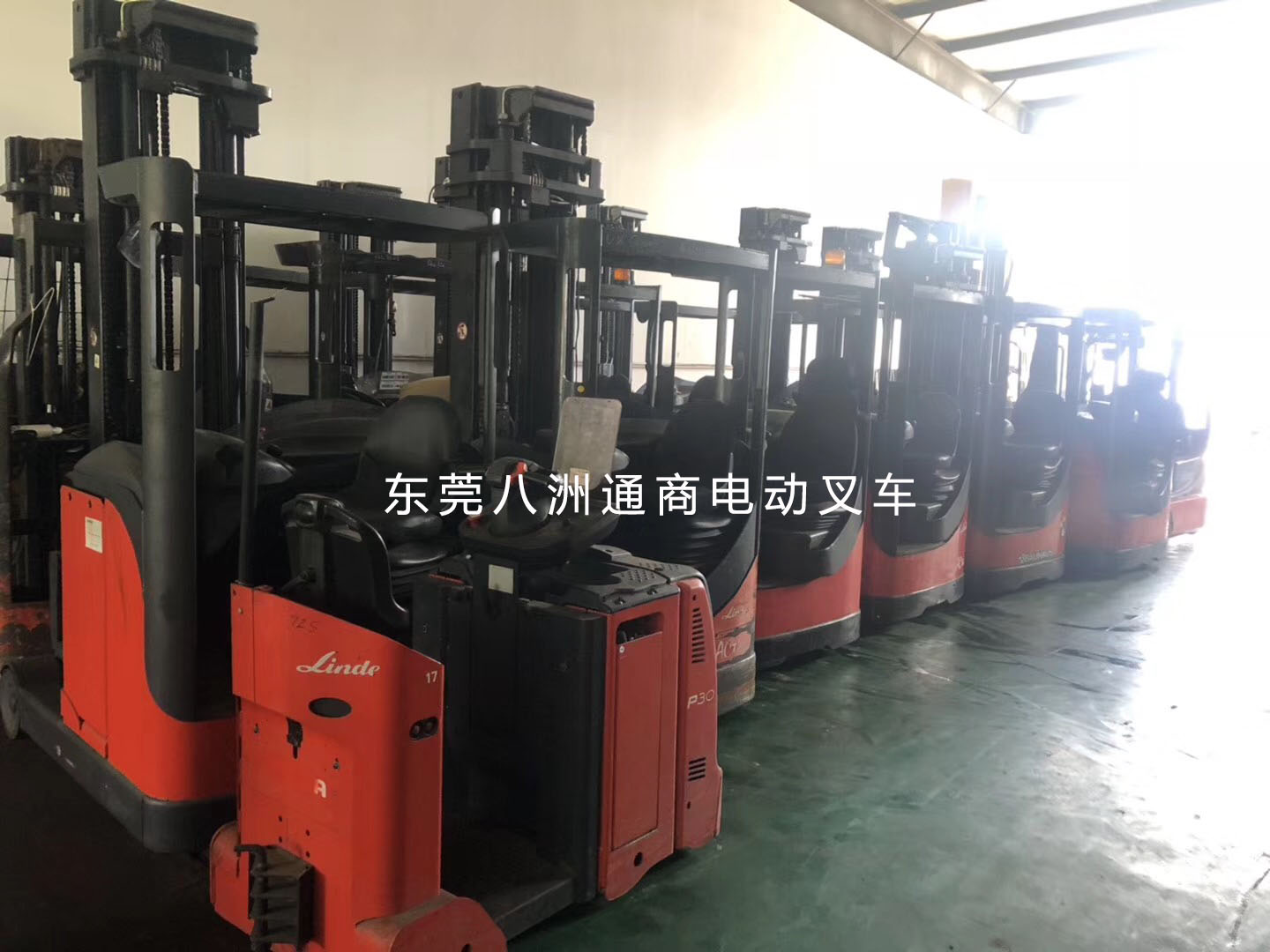 德國原裝進口二手林德電動叉車 (1)